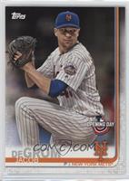 Jacob deGrom (Pitching, Pinstriped Jersey)