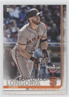 2019 Topps Opening Day - [Base] #187 - Evan Longoria