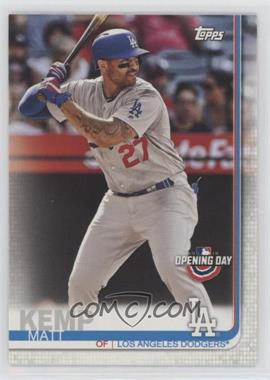 2019 Topps Opening Day - [Base] #48 - Matt Kemp