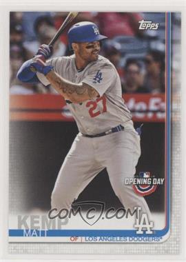 2019 Topps Opening Day - [Base] #48 - Matt Kemp