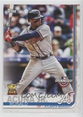 2019 Topps Opening Day - [Base] #51.1 - Ronald Acuna Jr. (Batting)