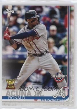 2019 Topps Opening Day - [Base] #51.1 - Ronald Acuna Jr. (Batting)