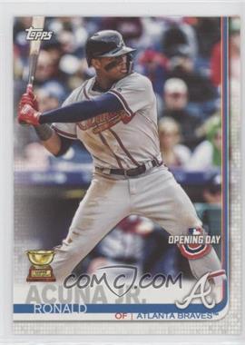 2019 Topps Opening Day - [Base] #51.1 - Ronald Acuna Jr. (Batting)