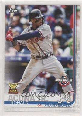 2019 Topps Opening Day - [Base] #51.1 - Ronald Acuna Jr. (Batting)