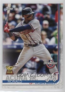 2019 Topps Opening Day - [Base] #51.1 - Ronald Acuna Jr. (Batting)