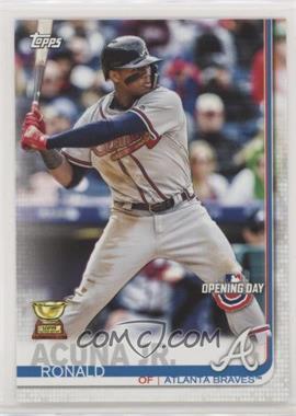 2019 Topps Opening Day - [Base] #51.1 - Ronald Acuna Jr. (Batting)