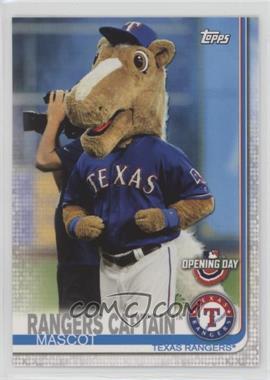 2019 Topps Opening Day - Mascots #M-12 - Rangers Captain