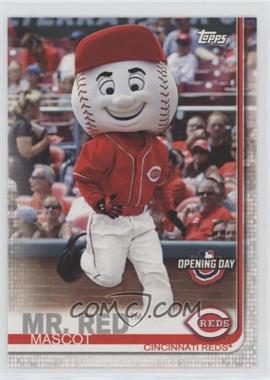 2019 Topps Opening Day - Mascots #M-16 - Mr. Red