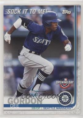 2019 Topps Opening Day - Sock it to Me #SM-25 - Dee Gordon