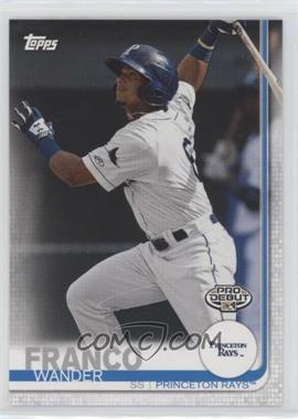 2019 Topps Pro Debut - [Base] #50.1 - Wander Franco (Swing Follow Through)