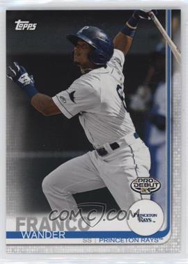 2019 Topps Pro Debut - [Base] #50.1 - Wander Franco (Swing Follow Through)