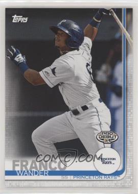 2019 Topps Pro Debut - [Base] #50.1 - Wander Franco (Swing Follow Through)