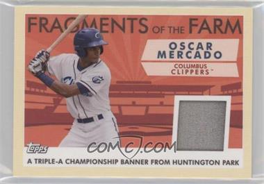 2019 Topps Pro Debut - Fragments of the Farm Relics #FOF-COL - Oscar Mercado