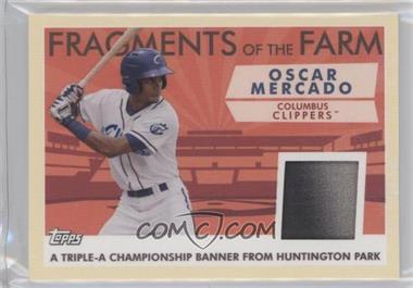 2019 Topps Pro Debut - Fragments of the Farm Relics #FOF-COL - Oscar Mercado