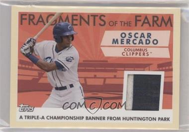 2019 Topps Pro Debut - Fragments of the Farm Relics #FOF-COL - Oscar Mercado