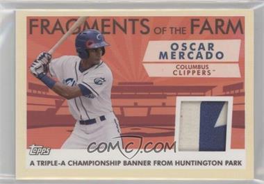 2019 Topps Pro Debut - Fragments of the Farm Relics #FOF-COL - Oscar Mercado