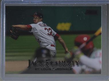 2019 Topps Stadium Club - [Base] - Black Foil #211 - Jack Flaherty