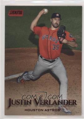 2019 Topps Stadium Club - [Base] - Red Foil #67 - Justin Verlander