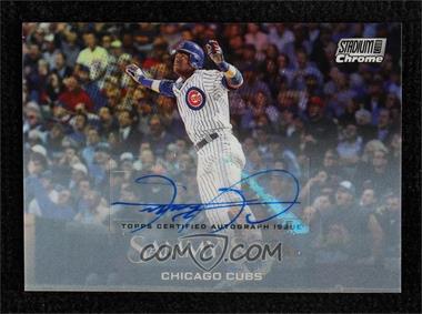 2019 Topps Stadium Club - Chrome - Autographs #SCC-62 - Sammy Sosa /10