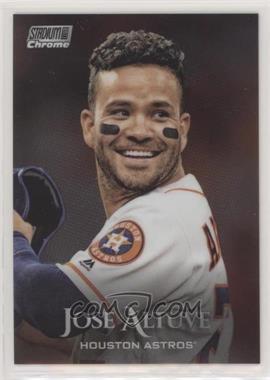 2019 Topps Stadium Club - Chrome #SCC-30 - Jose Altuve