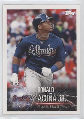 2019 Topps Stickers - [Base] #142 - Ronald Acuna Jr., Travis Shaw
