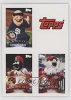 Jason Heyward, Swinging Friar, Fredbird, Screech