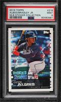 Ozzie Albies, Jackie Bradley Jr. [PSA 9 MINT]