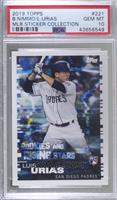 Luis Urias, Brandon Nimmo [PSA 10 GEM MT]