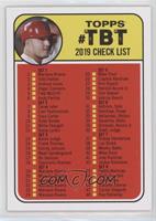 Checklist - Mike Trout #/433