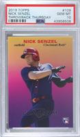 1970 Topps Super Glossy Football Design - Nick Senzel [PSA 10 GEM&nbs…