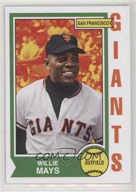 2019 Topps Throwback Thursday #TBT - Online Exclusive [Base] #132 - 1974-75 Topps Basketball Design - Willie Mays /885
