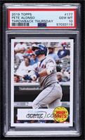 1969 Topps Man on the Moon Design - Pete Alonso [PSA 10 GEM MT] …