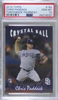 1995 Topps Stadium Club Crystal Ball Design - Chris Paddack [PSA 10 G…