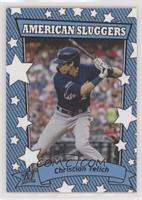 2002 American Pie Sluggers Design - Christian Yelich #/677