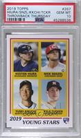 1978 Topps Rookies Designs - Keston Hiura, Nick Senzel, Yusei Kikuchi, Kyle Tuc…