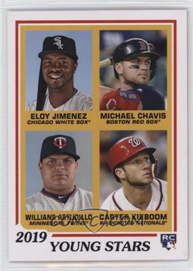 2019 Topps Throwback Thursday #TBT - Online Exclusive [Base] #268 - 1978 Topps Rookies Designs - Eloy Jimenez, Michael Chavis, Willians Astudillo, Carter Kieboom /1296