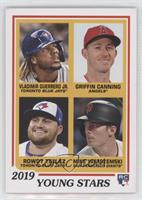 1978 Topps Rookies Designs - Vladimir Guerrero Jr., Griffin Canning, Rowdy Tell…