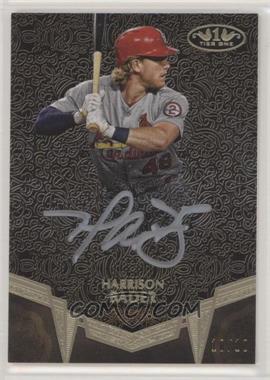 2019 Topps Tier One - Break Out Autographs - Silver Ink #BA-HB - Harrison Bader /10