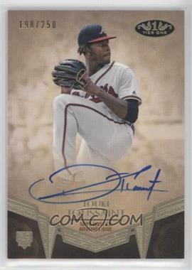 2019 Topps Tier One - Break Out Autographs #BA-TT - Touki Toussaint /250