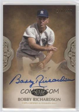 2019 Topps Tier One - Prime Performers Autographs #PPA-BRI - Bobby Richardson /299