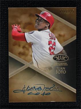 2019 Topps Tier One - Tier One Autographs #T1A-JS - Juan Soto /125 [EX to NM]