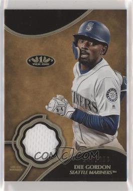 2019 Topps Tier One - Tier One Relics #T1R-DGO - Dee Gordon /399