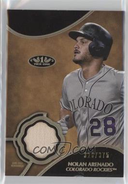 2019 Topps Tier One - Tier One Relics #T1R-NA - Nolan Arenado /375 [EX to NM]