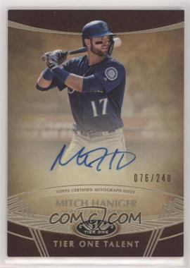 2019 Topps Tier One - Tier One Talent Autographs #TTA-MH - Mitch Haniger /240