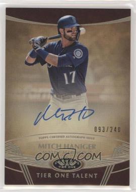 2019 Topps Tier One - Tier One Talent Autographs #TTA-MH - Mitch Haniger /240