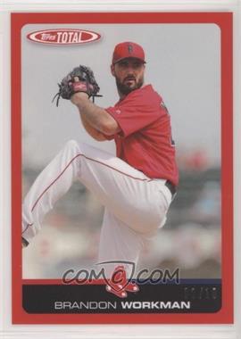 2019 Topps Total - [Base] - Red #287A - Brandon Workman /10