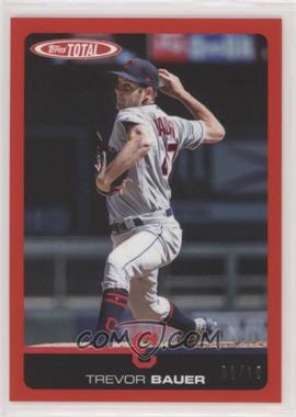 2019 Topps Total - [Base] - Red #48A - Trevor Bauer /10 [Noted]
