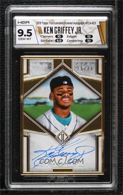 2019 Topps Transcendent - Autographs #TCA-KGJ - Ken Griffey Jr. /25 [HGA 9.5 GEM MINT]