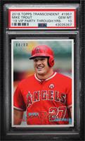 Mike Trout [PSA 10 GEM MT] #/83