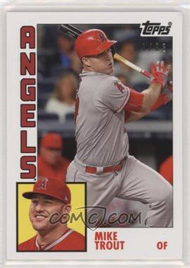 2019 Topps Transcendent Party - Through The Years - Mike Trout #MT-1984 - Mike Trout /83